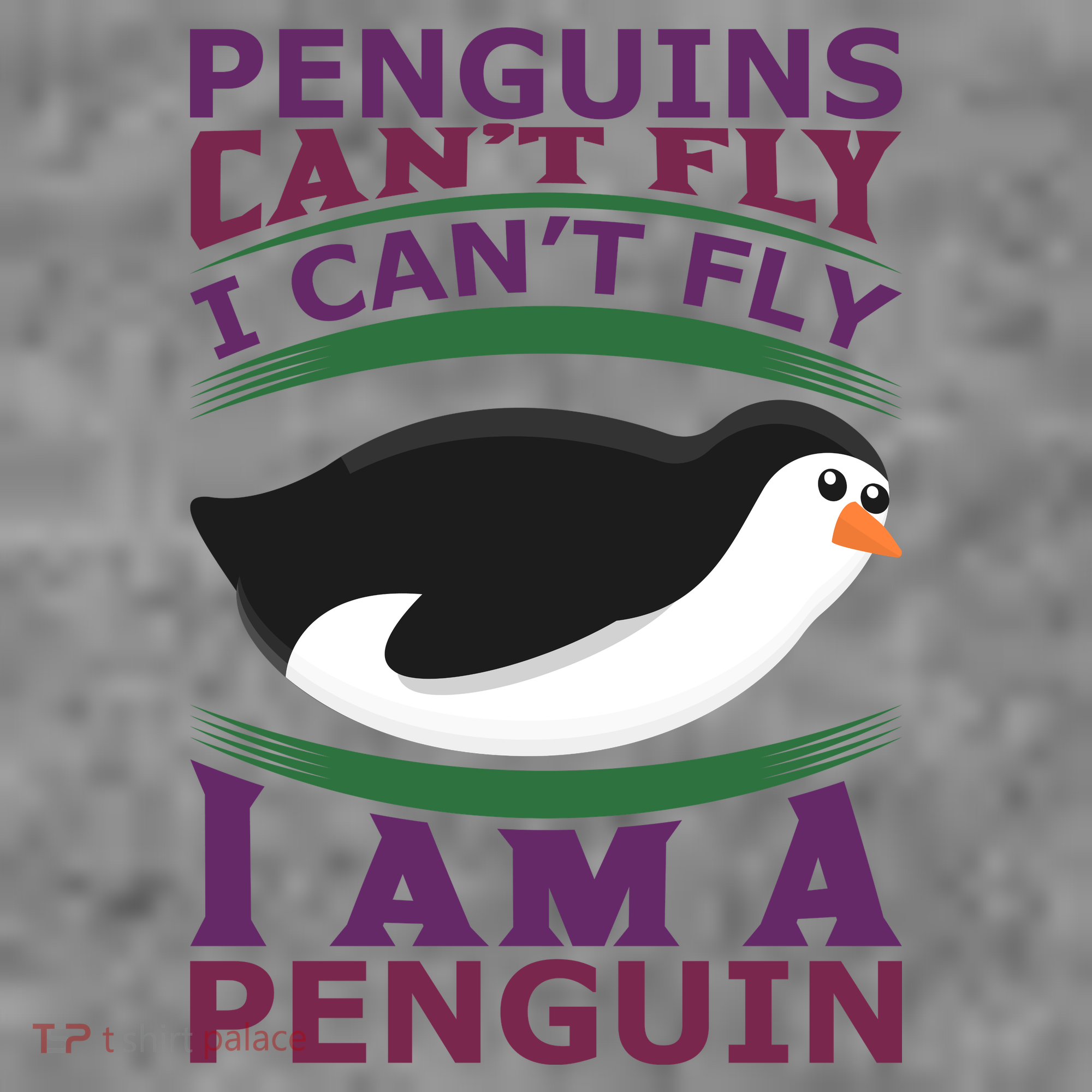Penguins Can't Fly Fly I Am A Penguin Hoodie