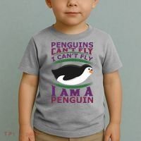 Penguins Can't Fly Fly I Am A Penguin Toddler T-Shirt thumb 2