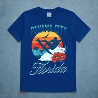Panama City Florida Beach Surf Summer Vacation Vintage Meaningful Gift T-Shirt thumb 5