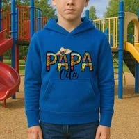 Papa Cito Funny Gift Kids Hoodie thumb 2