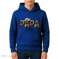 Papa Cito Funny Gift Kids Hoodie thumb 4
