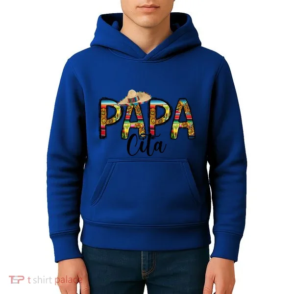 Papa Cito Funny Gift Kids Hoodie