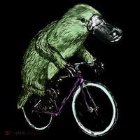 Platypus Cycling Funny Platypus Lover Platypus Bicycle Coffee Mug thumb 5