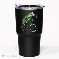 Platypus Cycling Funny Platypus Lover Platypus Bicycle Tumbler thumb 0