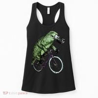 Platypus Cycling Funny Platypus Lover Platypus Bicycle Women's Tank Top thumb 0