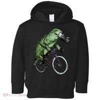 Platypus Cycling Funny Platypus Lover Platypus Bicycle Toddler Hoodie thumb 0