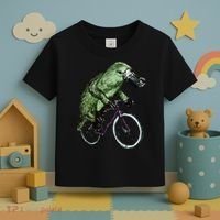 Platypus Cycling Funny Platypus Lover Platypus Bicycle Toddler T-Shirt thumb 3