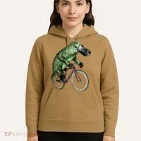Platypus Cycling Funny Platypus Lover Platypus Bicycle Hoodie thumb 5