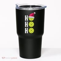 Pickleball Christmas Funny Santa Hat Holiday Ho Ho Ho Gift TShirt Tumbler thumb 0