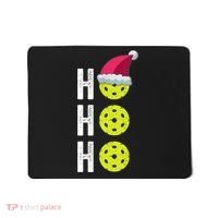 Pickleball Christmas Funny Santa Hat Holiday Ho Ho Ho Gift TShirt Mousepad thumb 0
