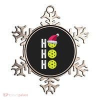 Pickleball Christmas Funny Santa Hat Holiday Ho Ho Ho Gift TShirt Ornament thumb 0