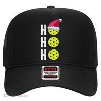 Pickleball Christmas Funny Santa Hat Holiday Ho Ho Ho Gift TShirt Hat thumb 0