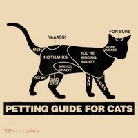 Petting Chart For A Cat Funny How To Pet A Cat Meme Tote Bag thumb 4