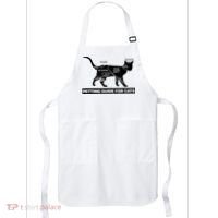 Petting Chart For A Cat Funny How To Pet A Cat Meme Apron thumb 0
