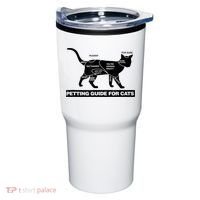 Petting Chart For A Cat Funny How To Pet A Cat Meme Tumbler thumb 0