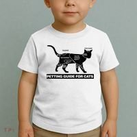 Petting Chart For A Cat Funny How To Pet A Cat Meme Toddler T-Shirt thumb 2