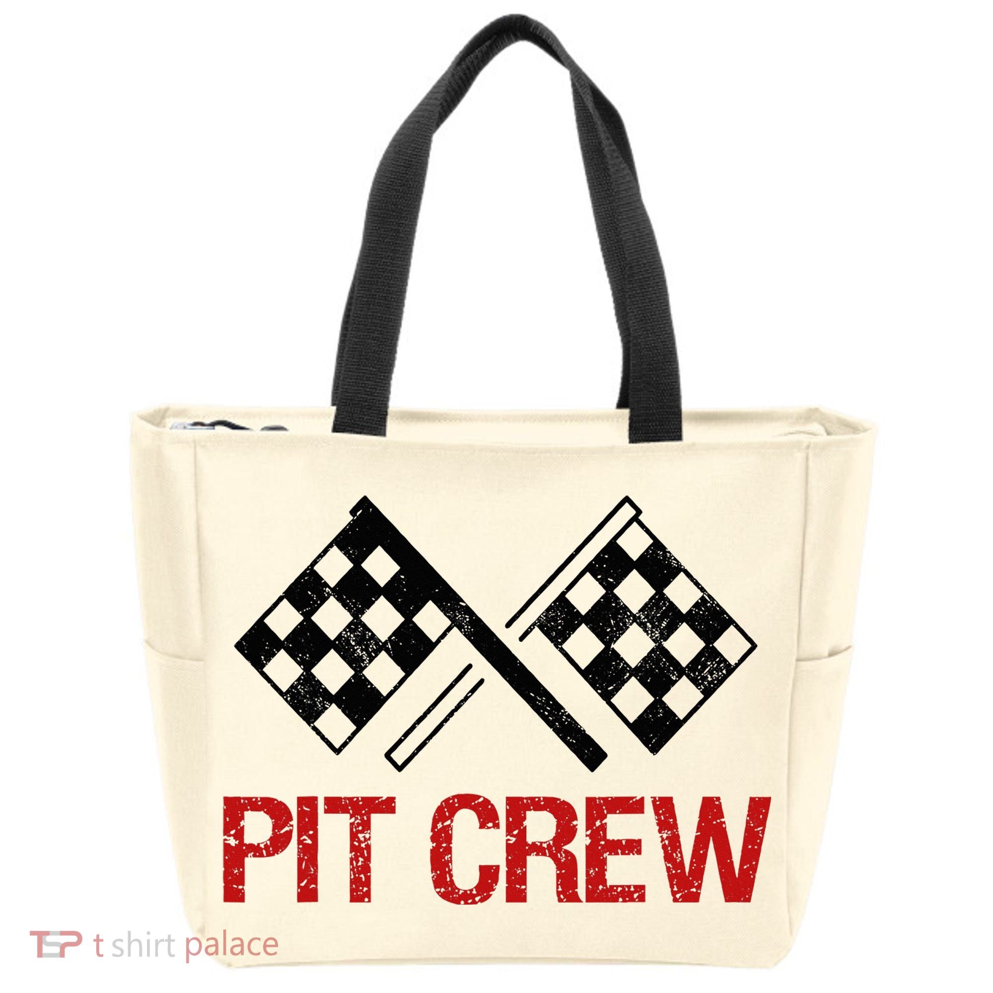 Pit Crew For Racing Car Parties Tote Bag