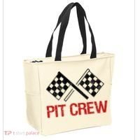 Pit Crew For Racing Car Parties Tote Bag thumb 2