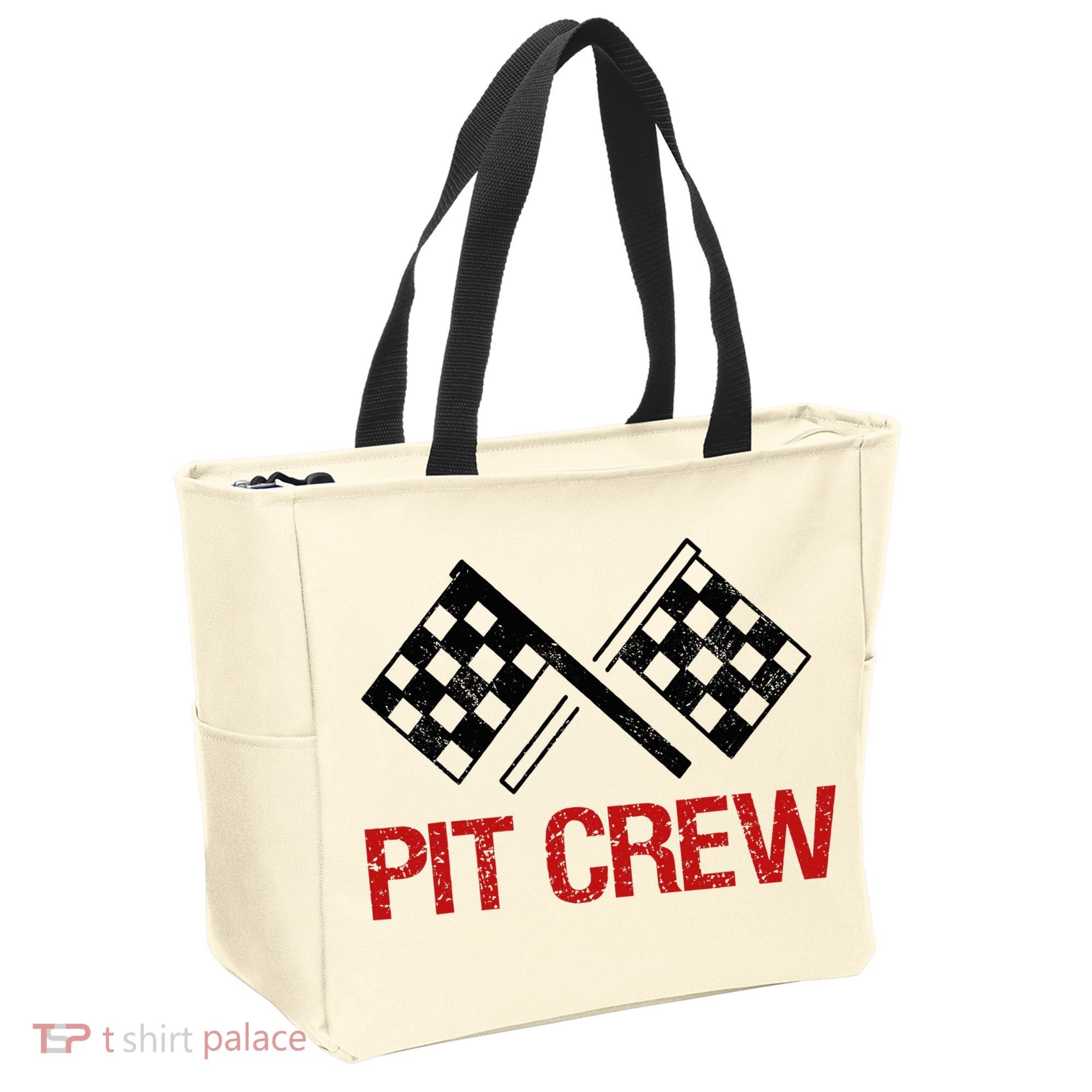 Pit Crew For Racing Car Parties Tote Bag