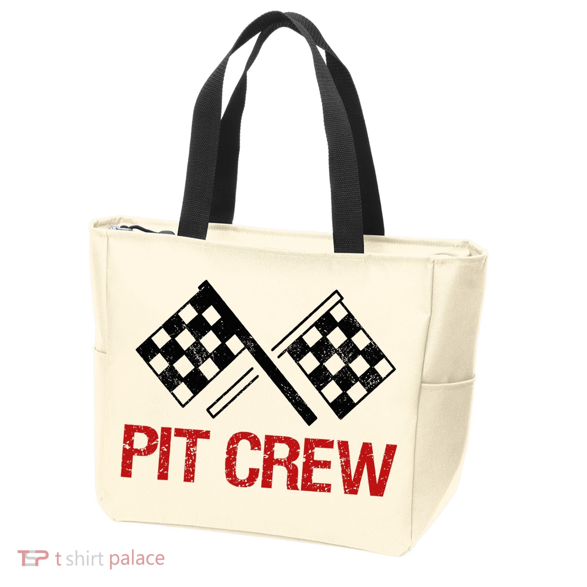 Pit Crew For Racing Car Parties Tote Bag