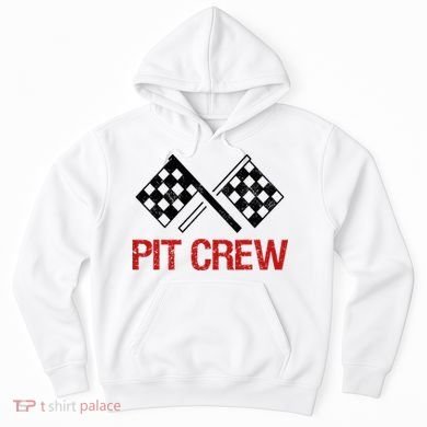 Pit Crew For Racing Car Parties Hoodie