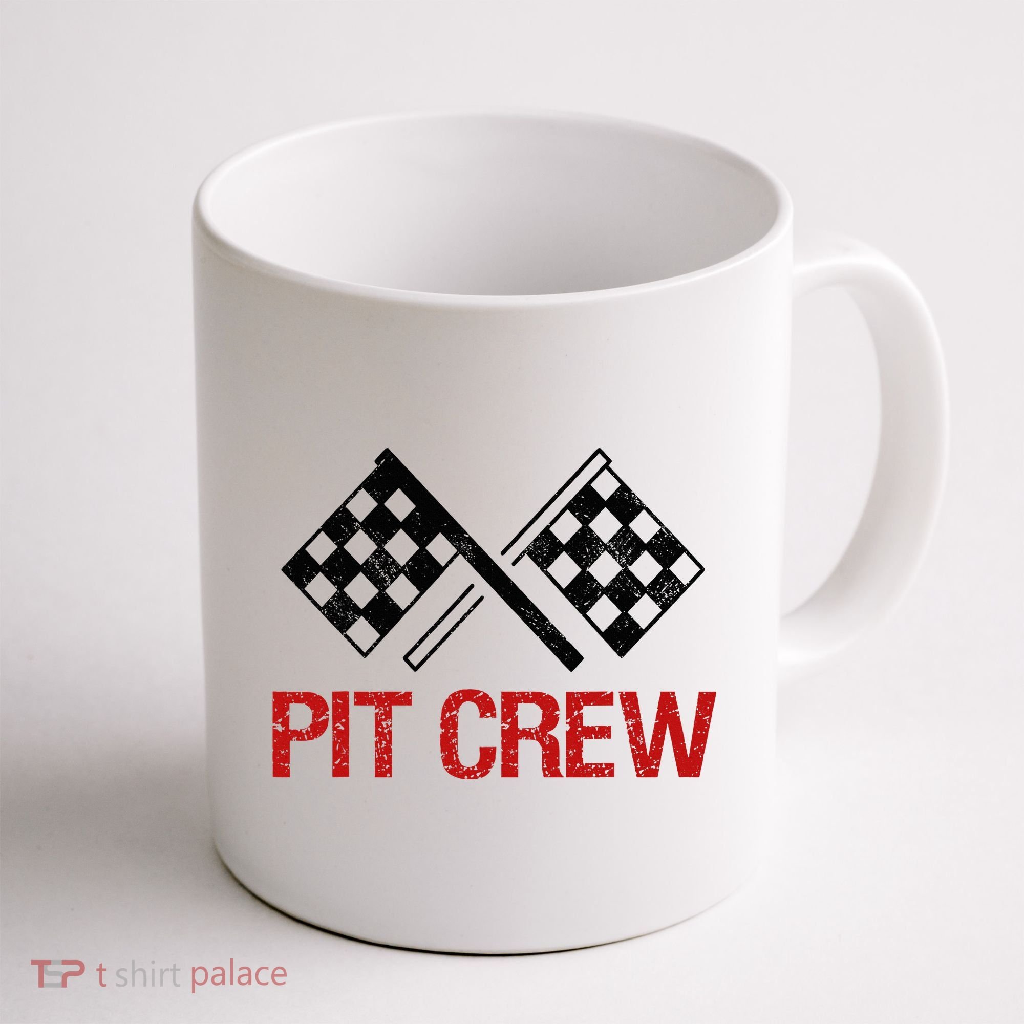 Pit Crew For Racing Car Parties Coffee Mug