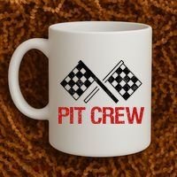 Pit Crew For Racing Car Parties Coffee Mug thumb 2