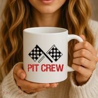 Pit Crew For Racing Car Parties Coffee Mug thumb 3