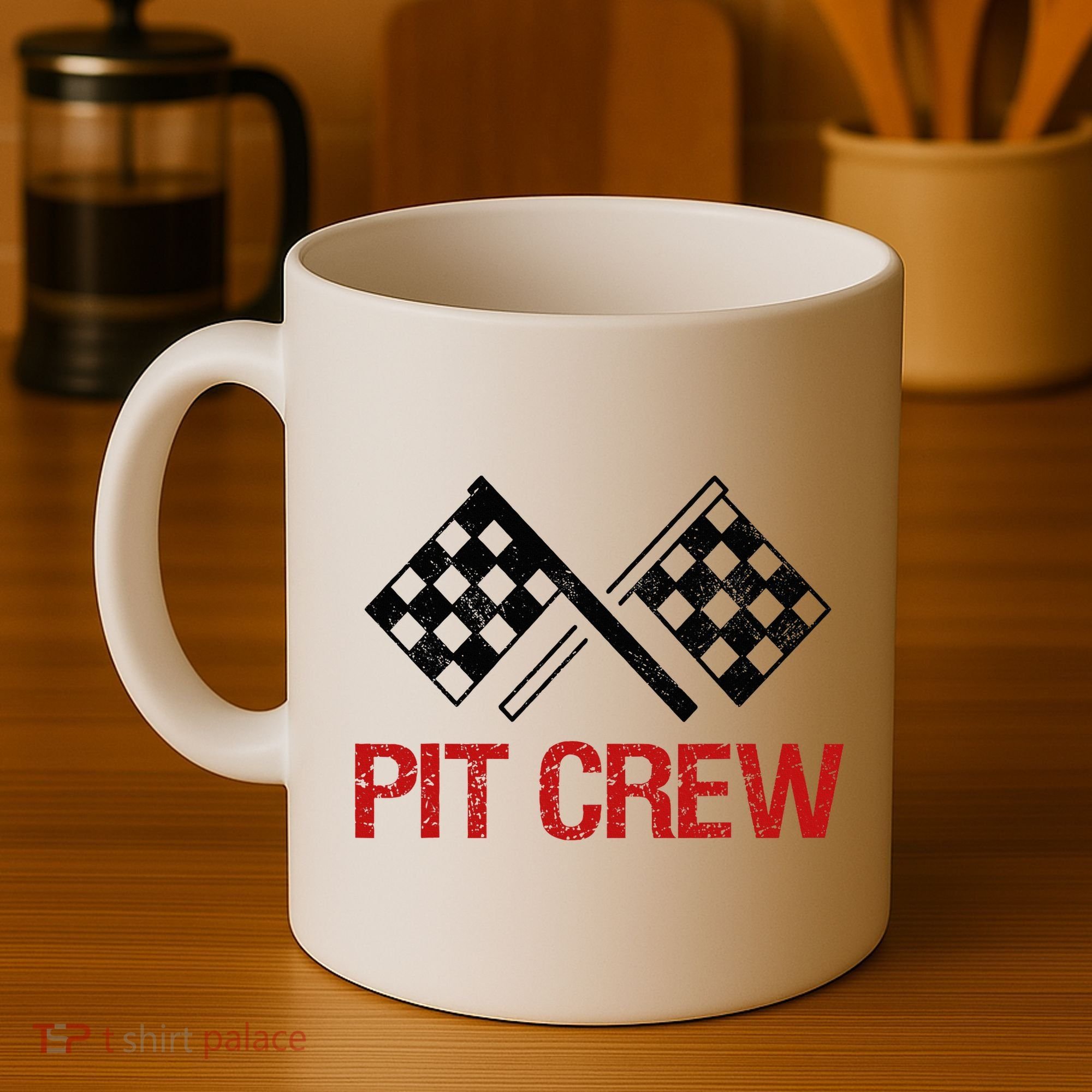 Pit Crew For Racing Car Parties Coffee Mug