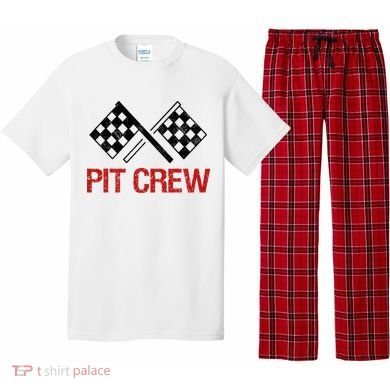 Pit Crew For Racing Car Parties Pajama Set