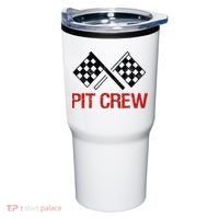 Pit Crew For Racing Car Parties Tumbler thumb 0