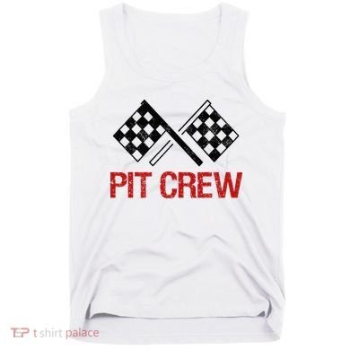 Pit Crew For Racing Car Parties Tank Top
