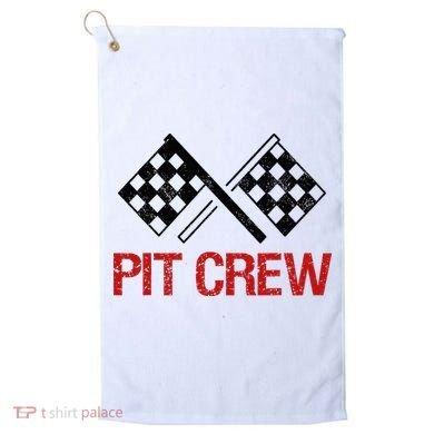Pit Crew For Racing Car Parties Golf Towel
