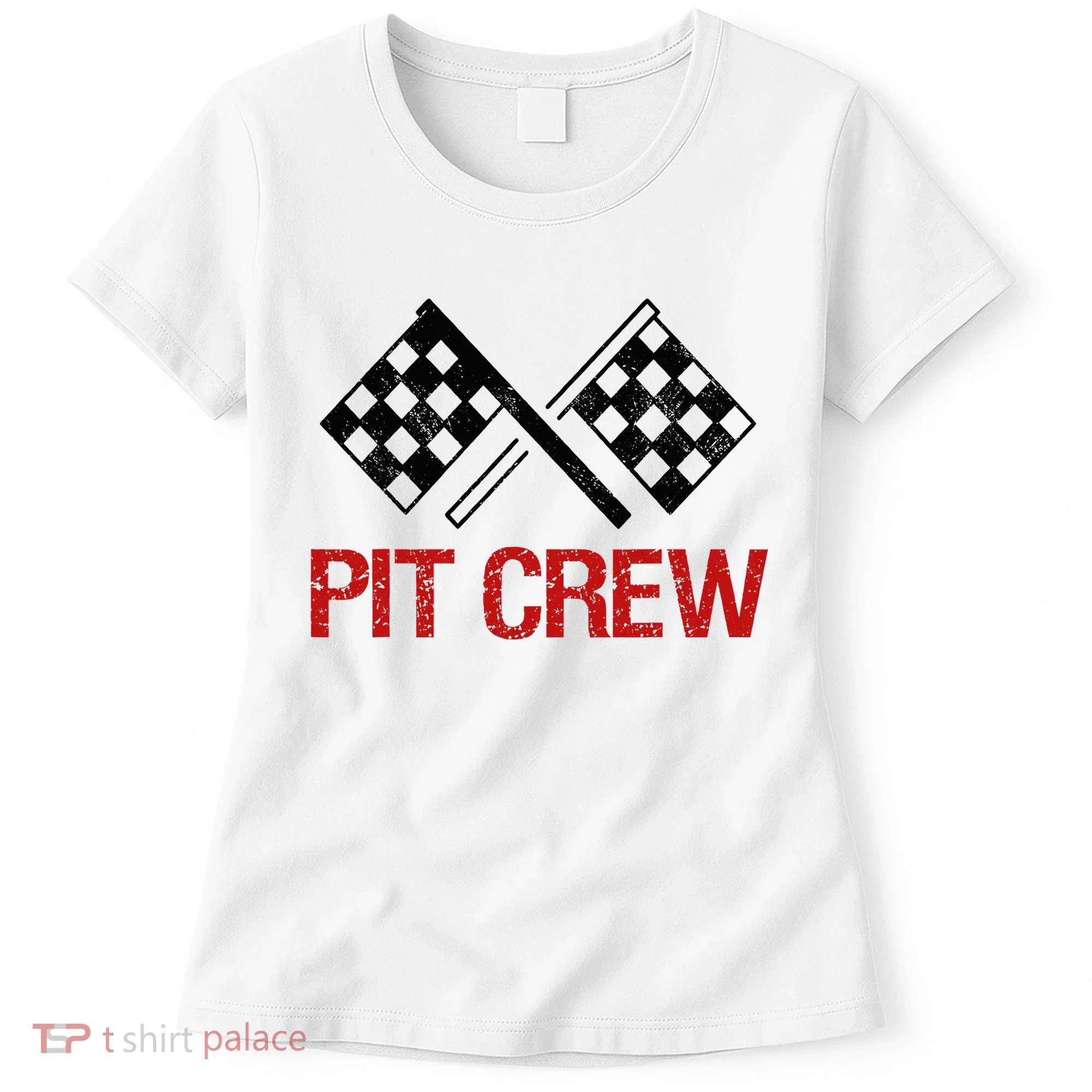 Pit Crew For Racing Car Parties Women's T-Shirt