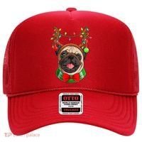 Pug Christmas Festive Cute Hat thumb 0