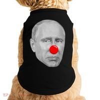 Putin Clown Funny Doggie Tank thumb 0