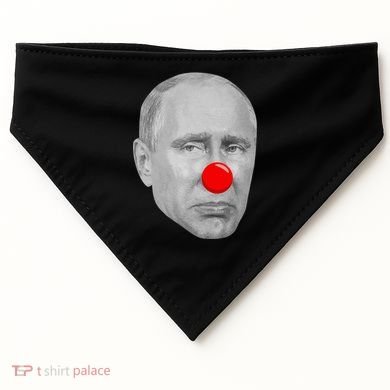 Putin Clown Funny USA-Made Doggie Bandana