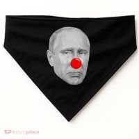 Putin Clown Funny USA-Made Doggie Bandana thumb 0