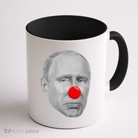 Putin Clown Funny Coffee Mug thumb 1