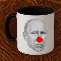 Putin Clown Funny Coffee Mug thumb 2