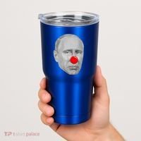 Putin Clown Funny Tumbler thumb 2