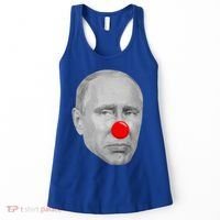 Putin Clown Funny Women's Tank Top thumb 0