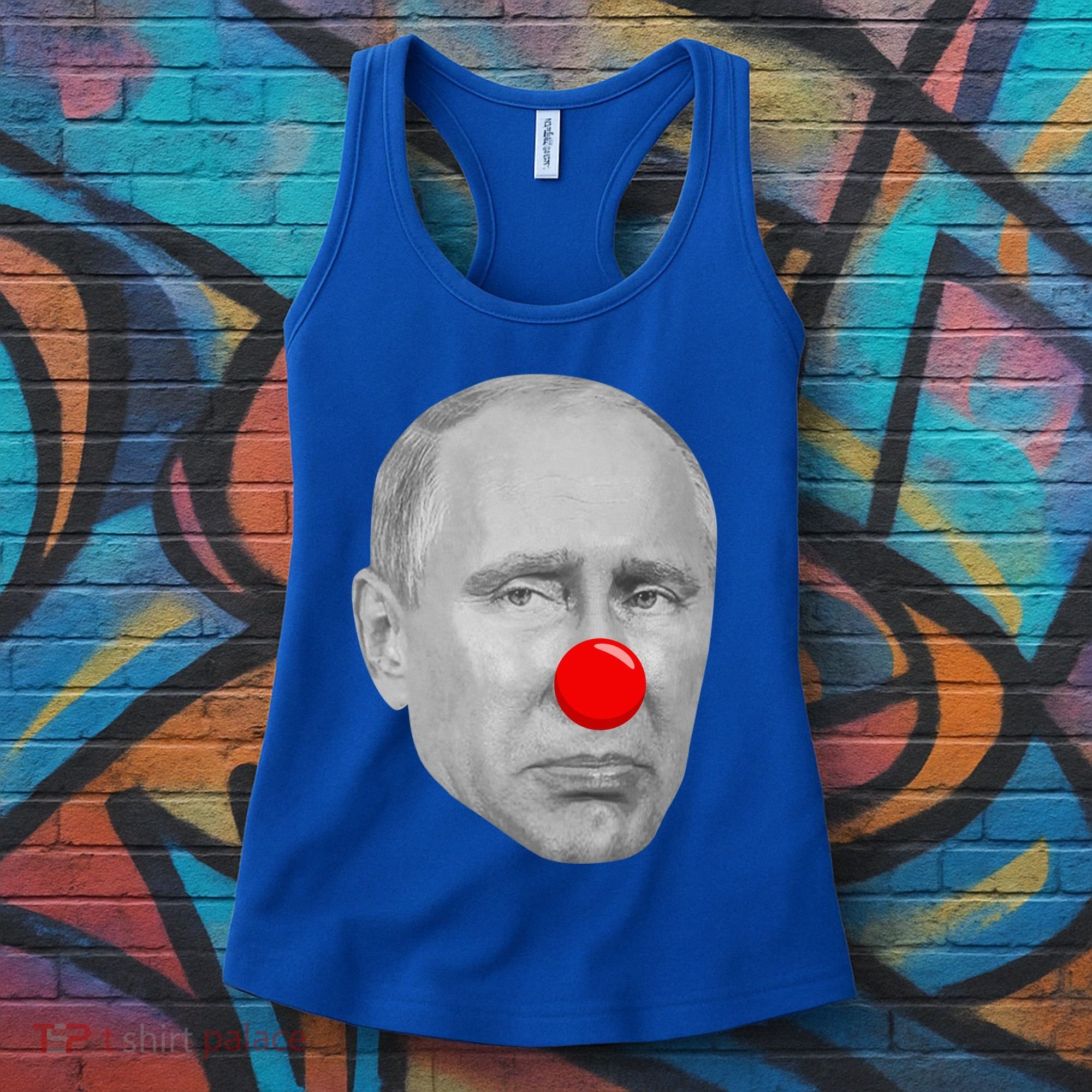Putin Clown Funny Women's Tank Top