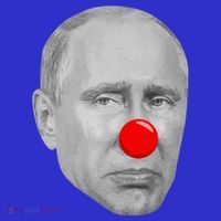 Putin Clown Funny Baby Bodysuit thumb 2