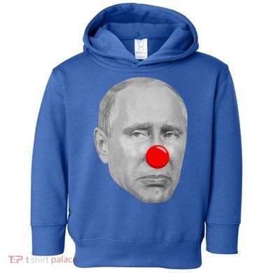 Putin Clown Funny Toddler Hoodie