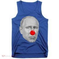 Putin Clown Funny Tank Top thumb 0