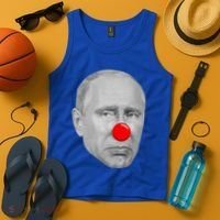 Putin Clown Funny Tank Top thumb 4