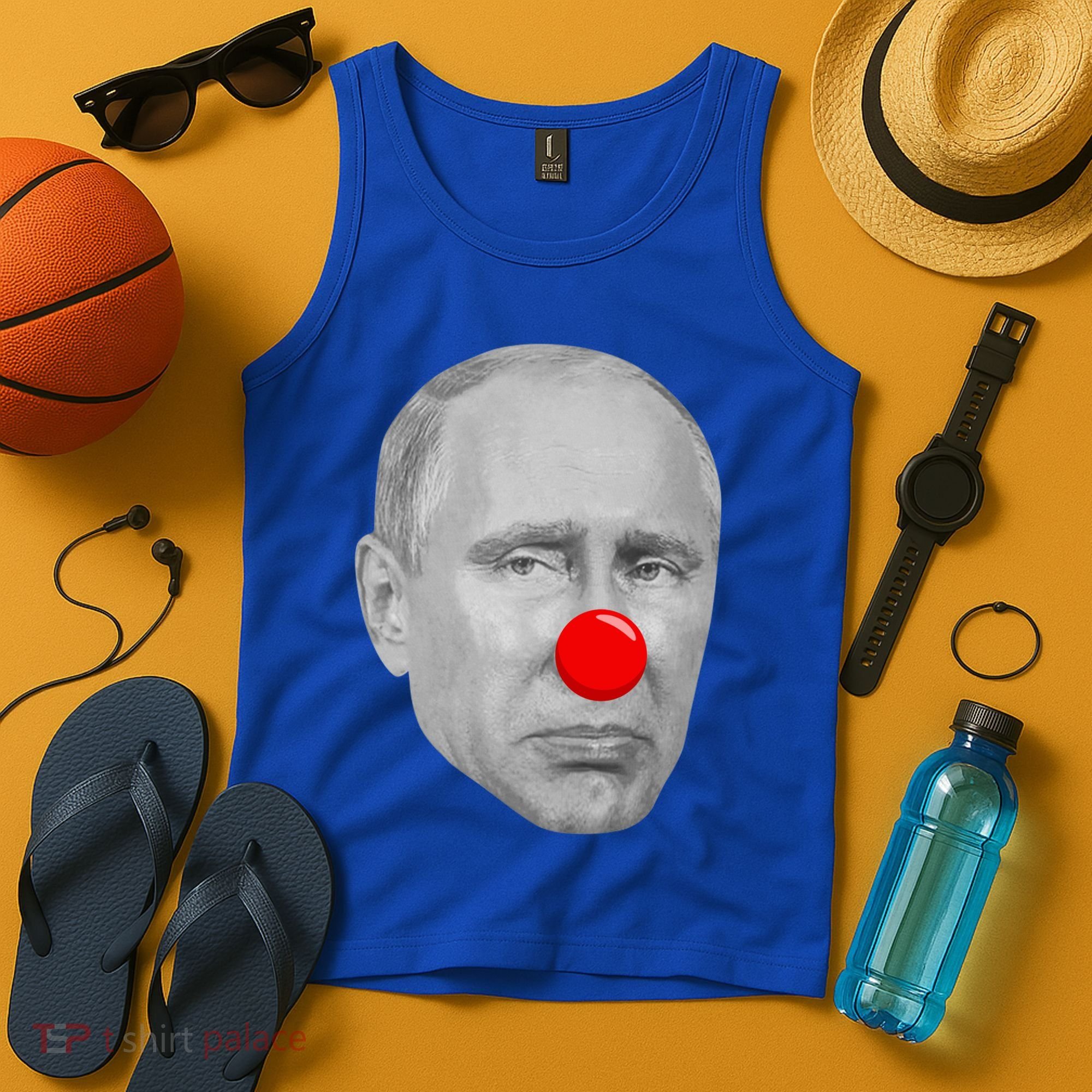 Putin Clown Funny Tank Top