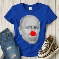 Putin Clown Funny Women's T-Shirt thumb 3