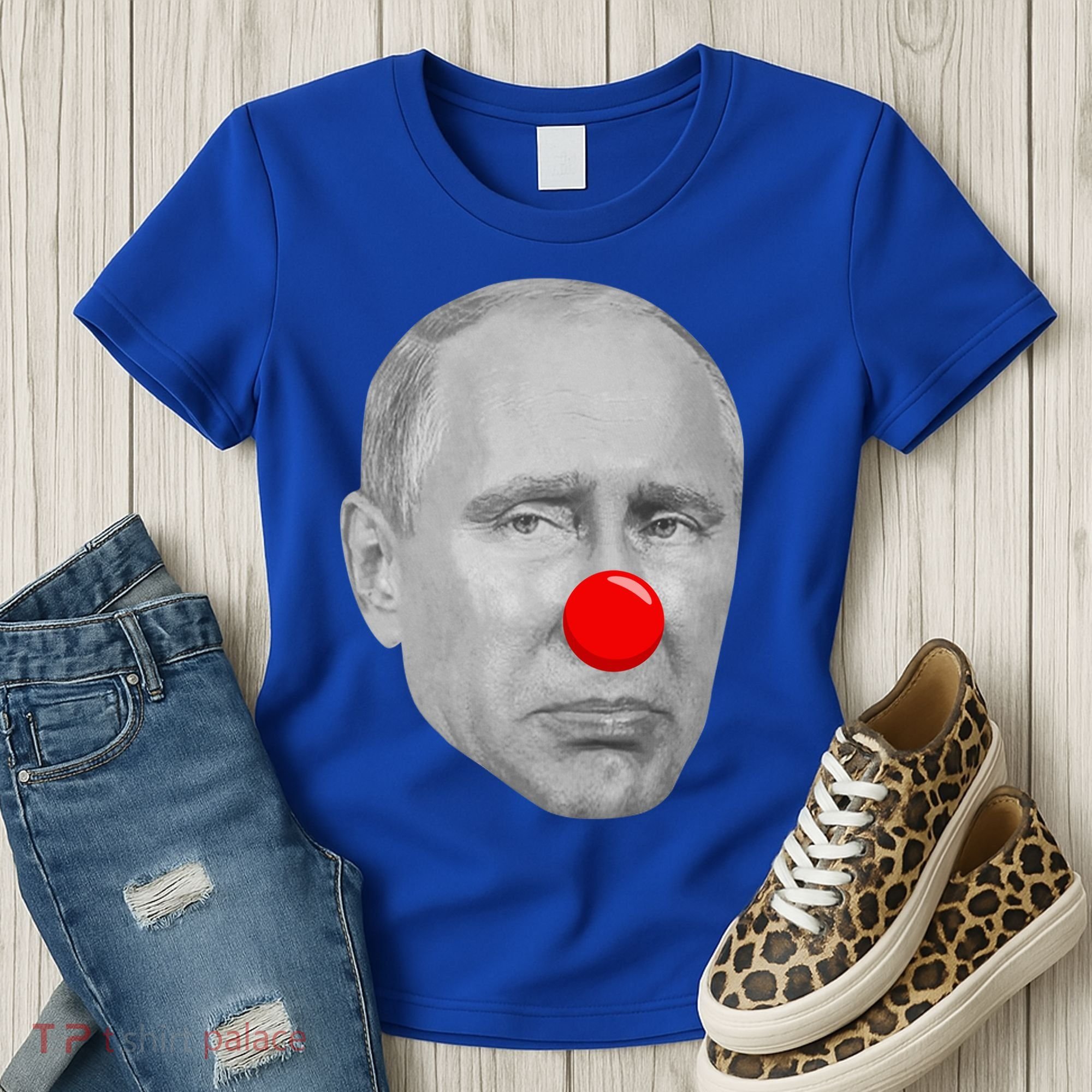Putin Clown Funny Women's T-Shirt